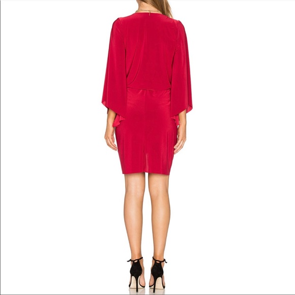 MISA Teget Dress in Red Size Small - Picture 4 of 8
